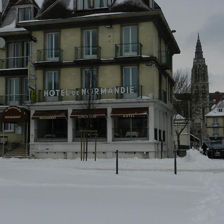 Logis Hotel & Restaurant - Le Normandie Caudebec-en-Caux Exterior foto